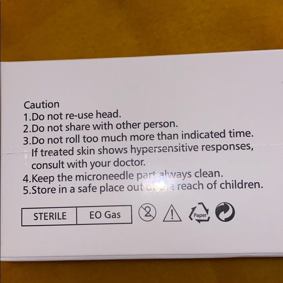 Sterile Treatment Solution Derma Roller 0.50mm - Picture 4 of 4